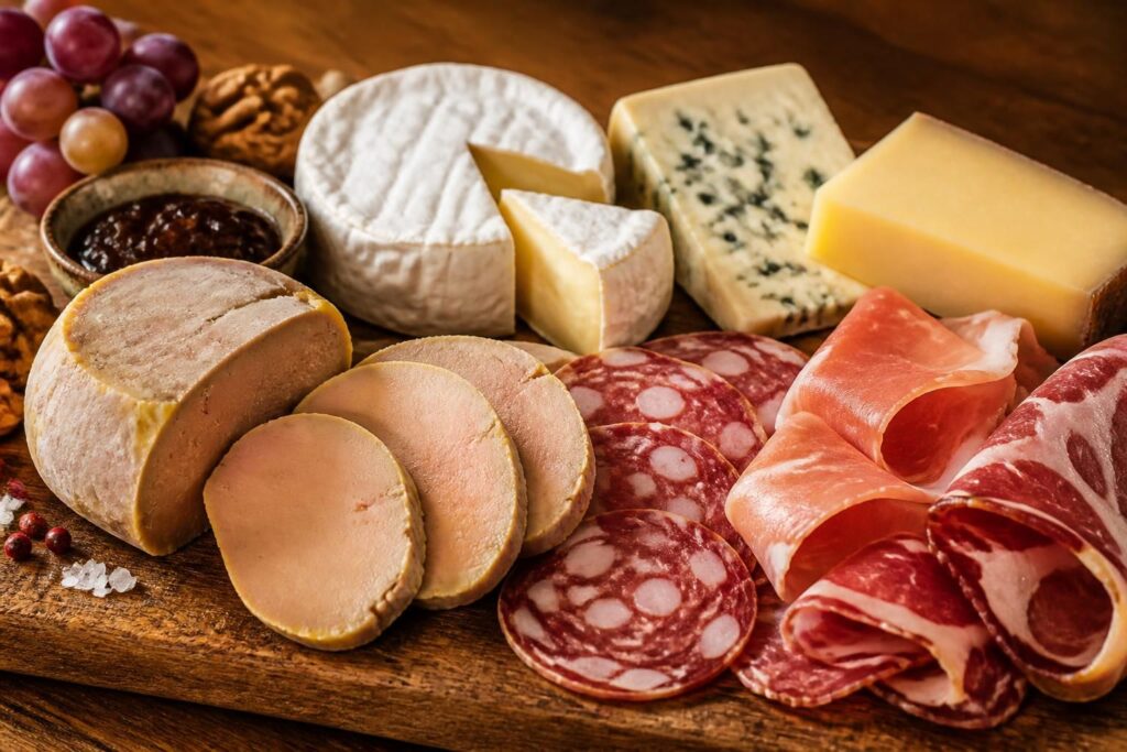 découvrez les incontournables produits du terroir français : foie gras délicat, fromages fermiers authentiques et charcuteries artisanales savoureuses pour éveiller vos papilles.