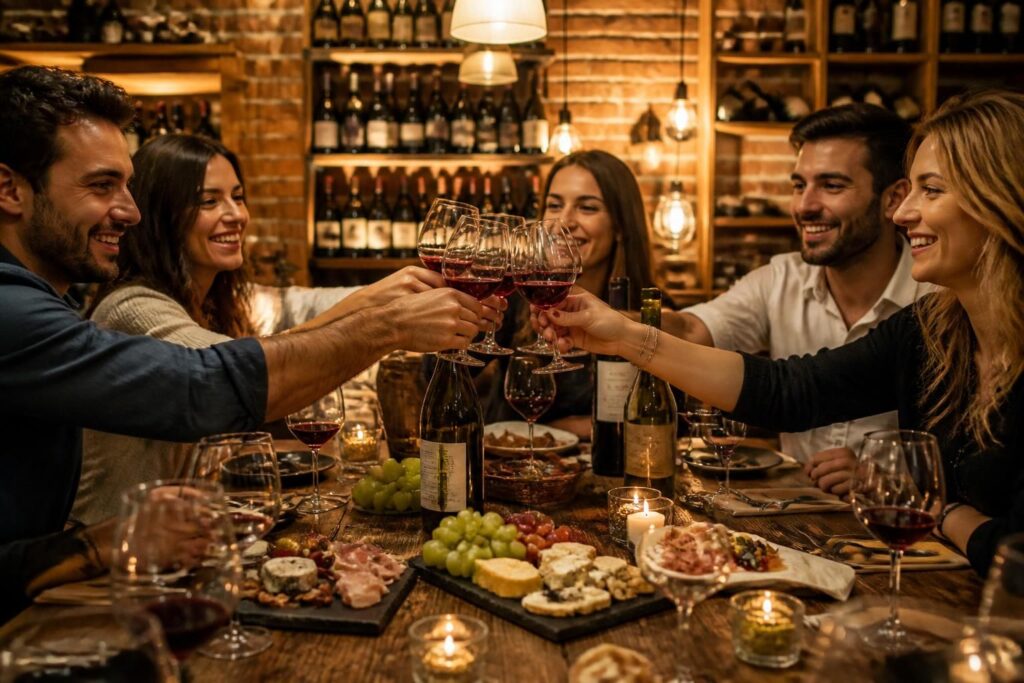 Organiser une soirée dégustation de vins entre amis