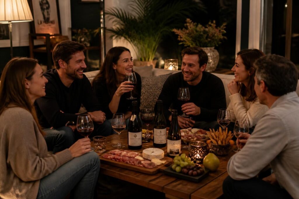 découvrez l'art de recevoir chez vous autour d'un verre avec nos conseils pour une soirée dégustation conviviale et réussie.