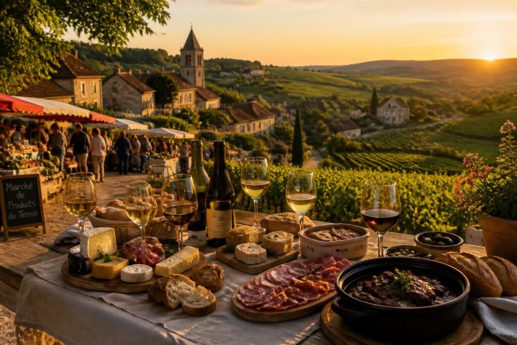 Week-end gastronomique en France : nos régions où boire et manger comme un roi