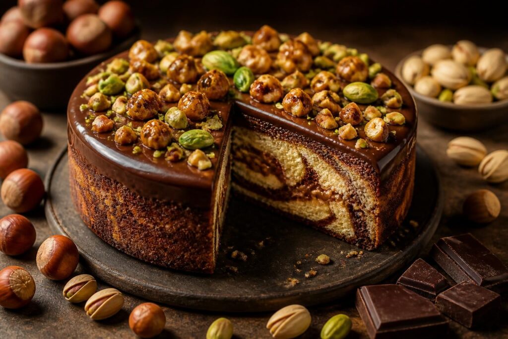 Gâteau praliné : recettes gourmandes au chocolat, noisette et pistache