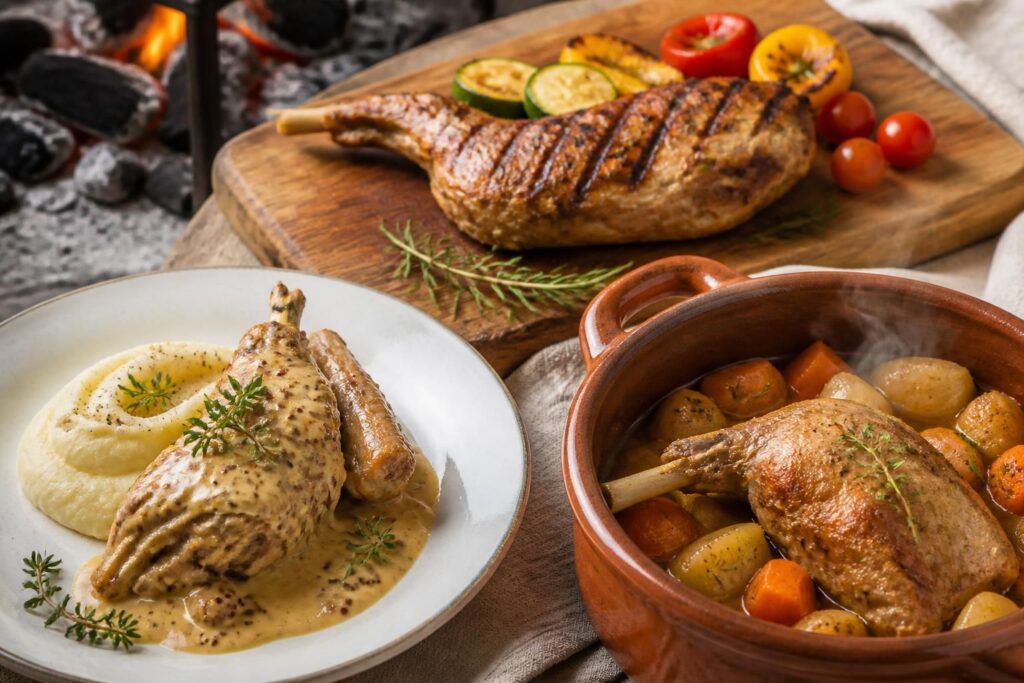Recettes gourmandes de râble de lapin à la moutarde, au barbecue ou en cocotte