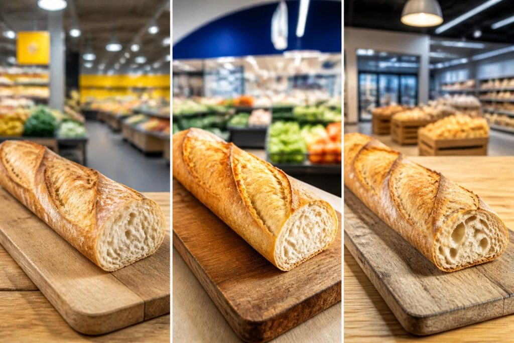 comparez les prix et les offres de baguette rustique chez lidl, carrefour et aldi pour choisir la meilleure qualité au meilleur prix.