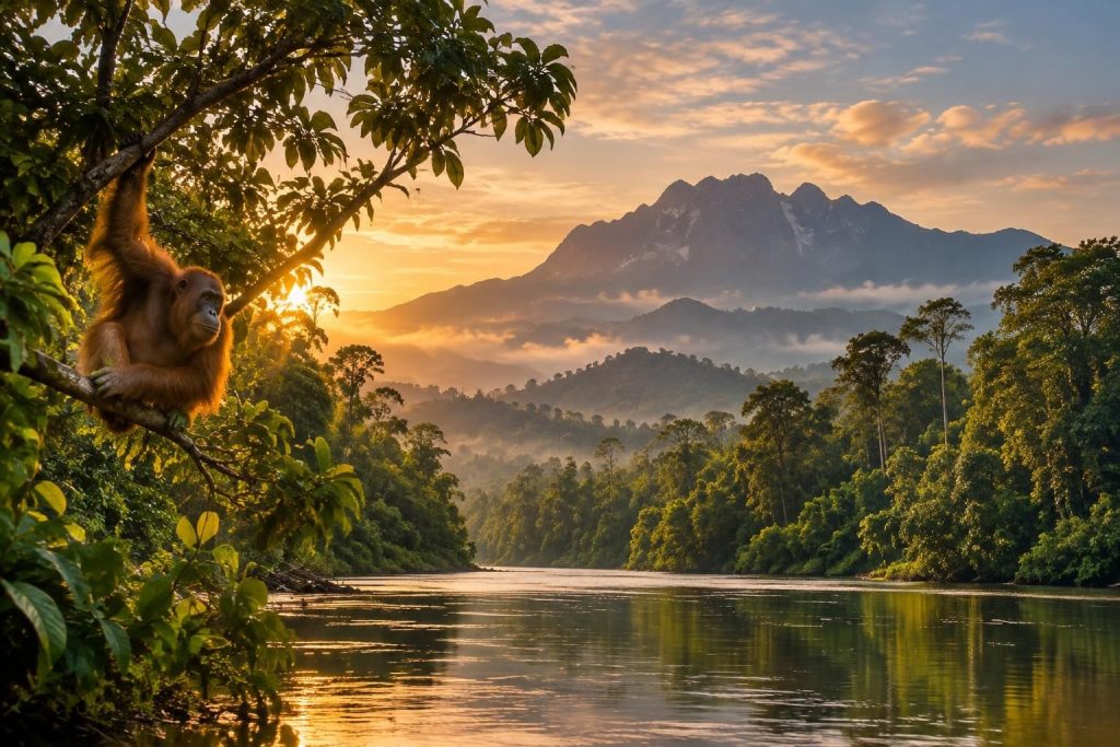 explorez bornéo en malaisie : découvrez ses forêts tropicales, sa faune exceptionnelle, ses plages et ses cultures grâce à notre guide de voyage.