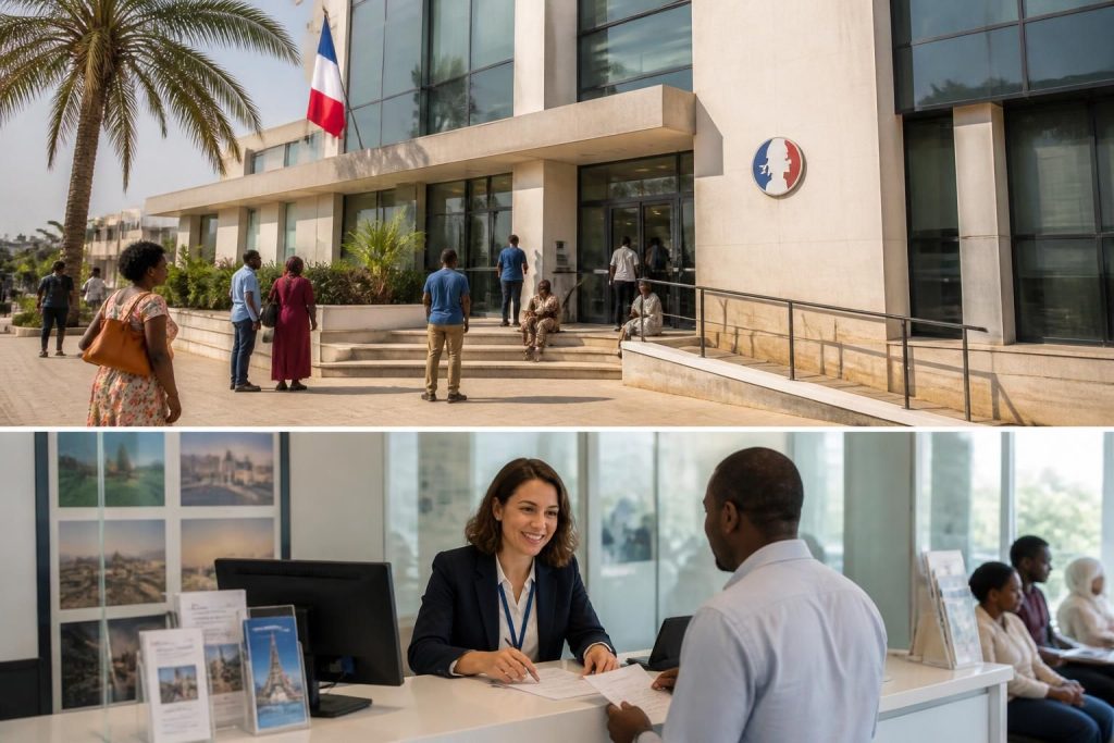 découvrez toutes les informations pour contacter le consulat de france à dakar, prendre rendez-vous et effectuer vos démarches de demande de visa facilement.