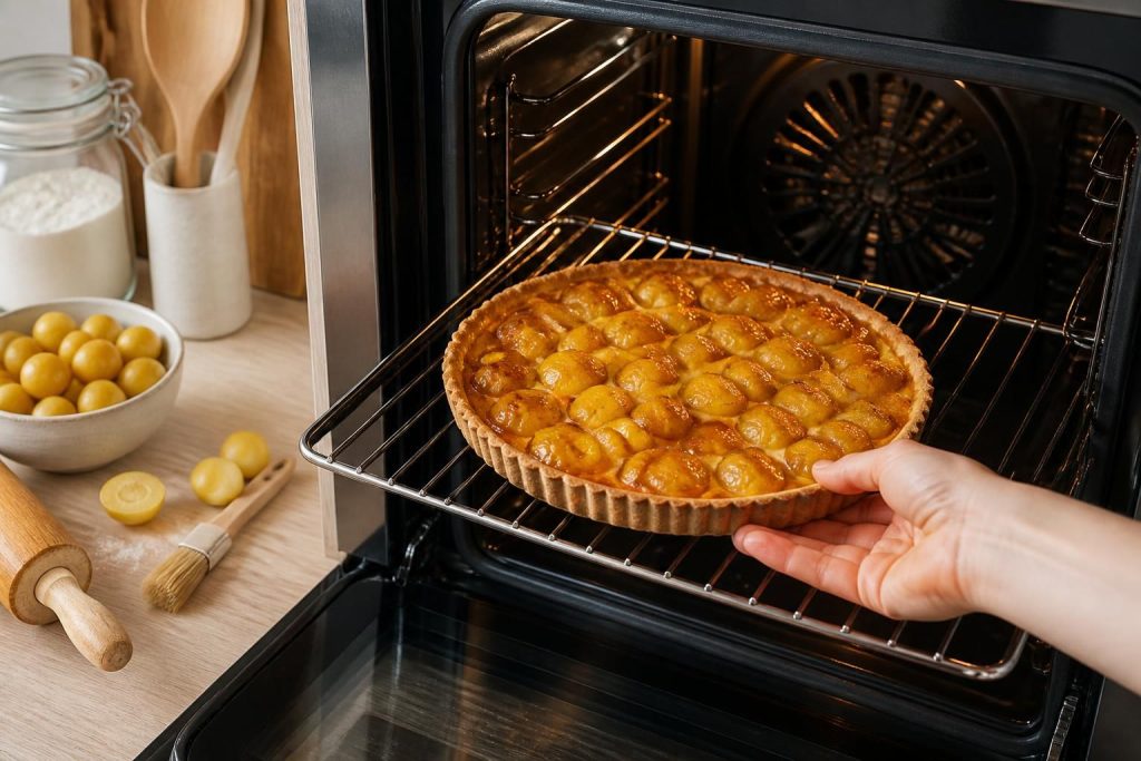 Cuisson tarte mirabelle en chaleur tournante : conseils pour une pâte parfaite
