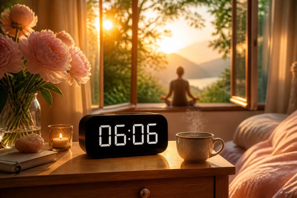 découvrez la signification spirituelle de l'heure miroir 06h06 et le message d'amour qu'elle vous transmet. comprenez les signes et les conseils pour votre vie sentimentale.