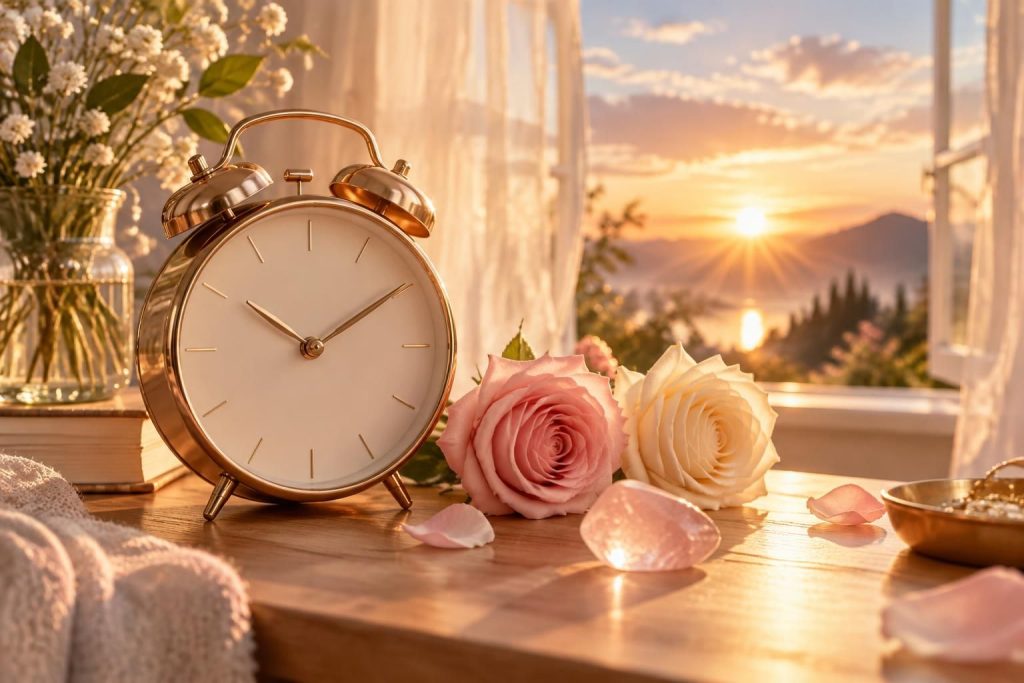 Heure miroir 10h10 : signification spirituelle et message d’amour