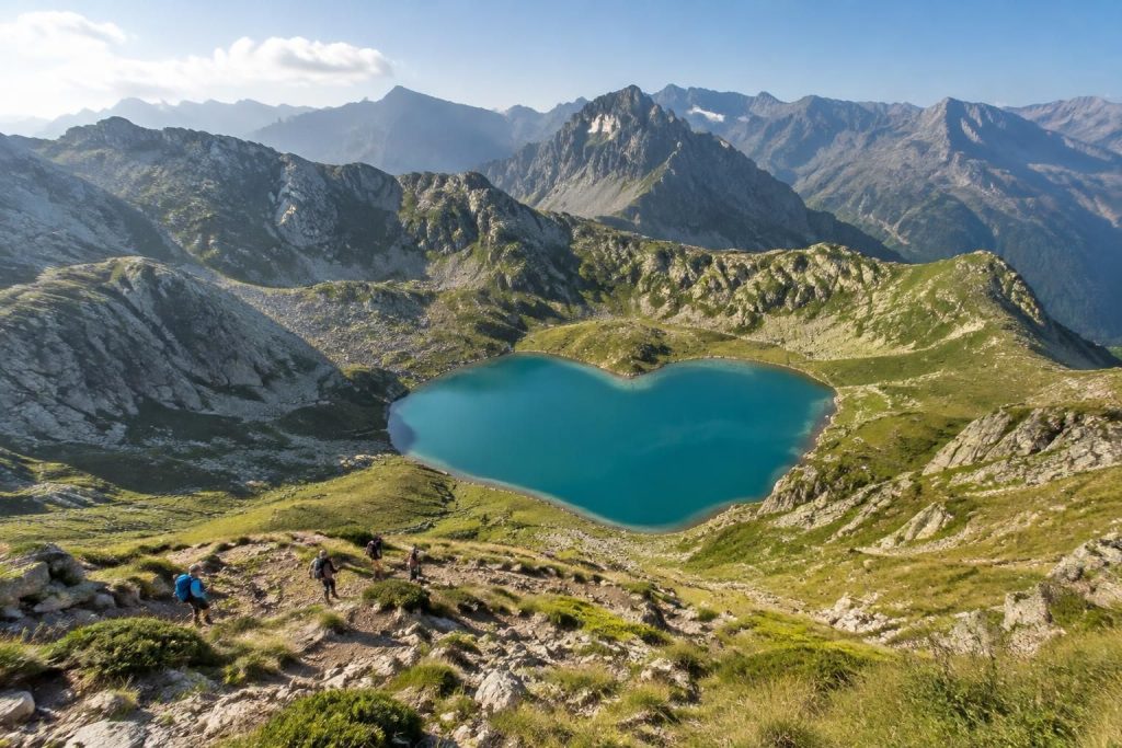 découvrez le lac du montagnon, joyau des pyrénées béarnaises : une randonnée exigeante récompensée par des panoramas spectaculaires.